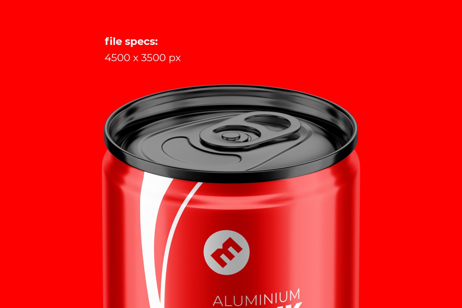 Slim 150ml Aluminium Can Mockup