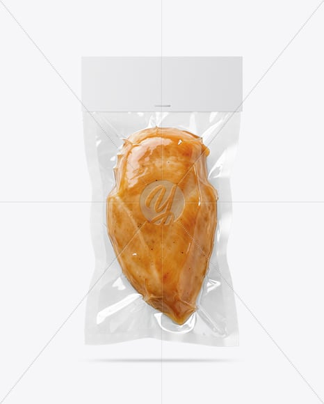Packaging with Smoked Chicken Fillet Mockup