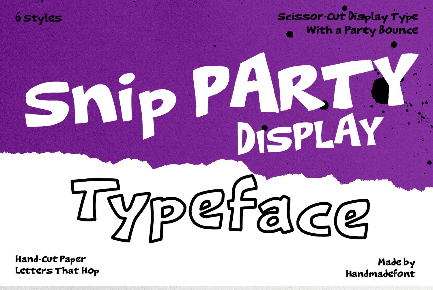 Snip Party Font