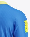Soccer Jersey Mockup - Back Half Side View