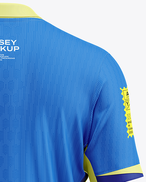 Soccer Jersey Mockup - Back View