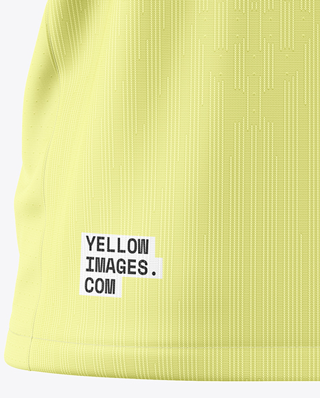 Soccer Jersey Mockup - Back View