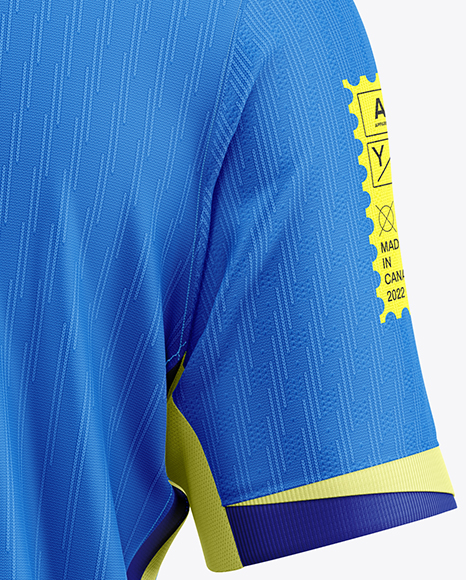 Soccer Jersey Mockup - Back View