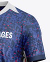 Soccer Jersey Mockup - Half Side View