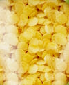 Stand-up Pouch with Corn Flakes Mockup