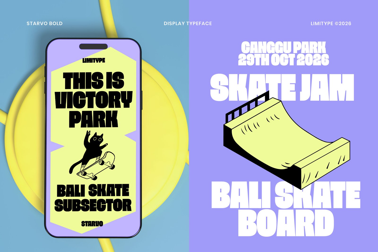 Starvo - Bold Condensed Font