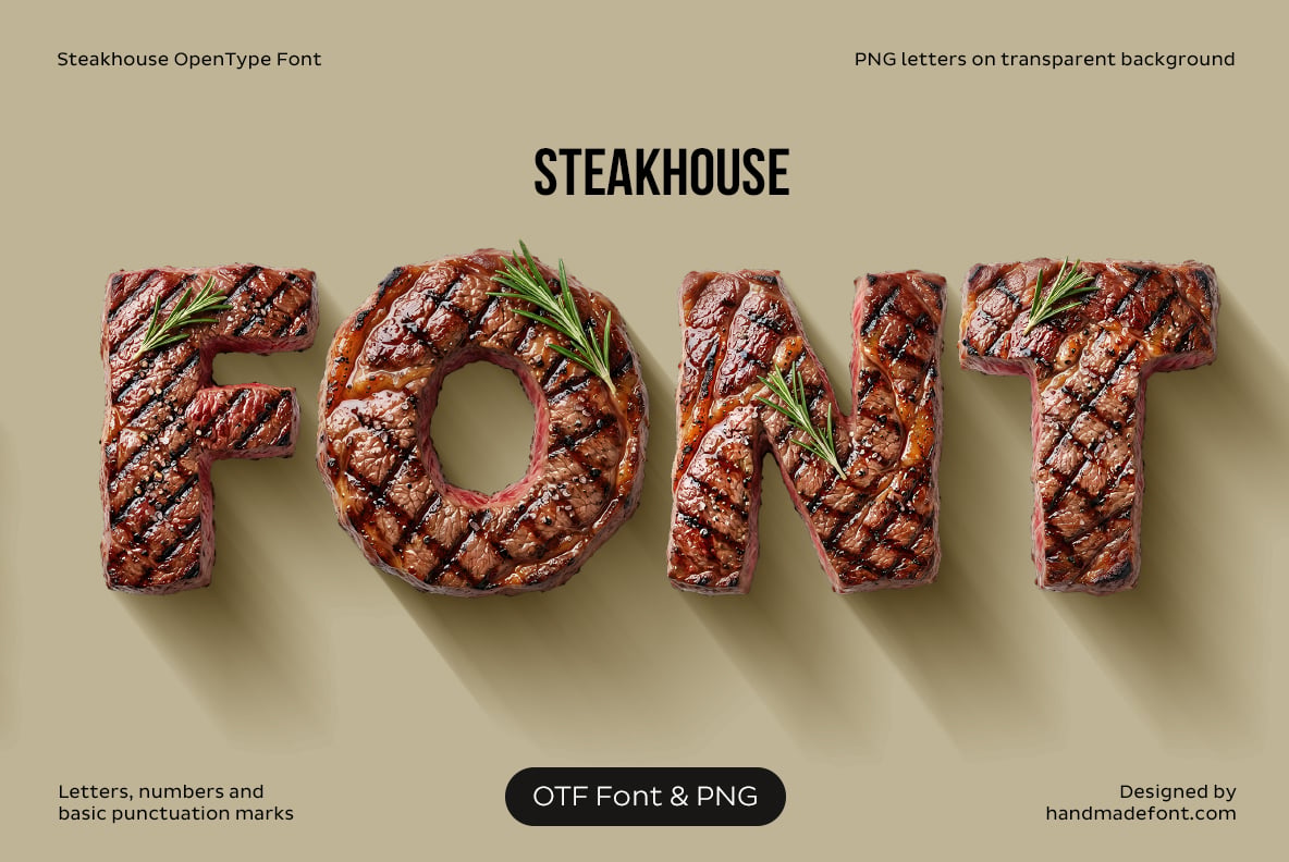 Steakhouse Font