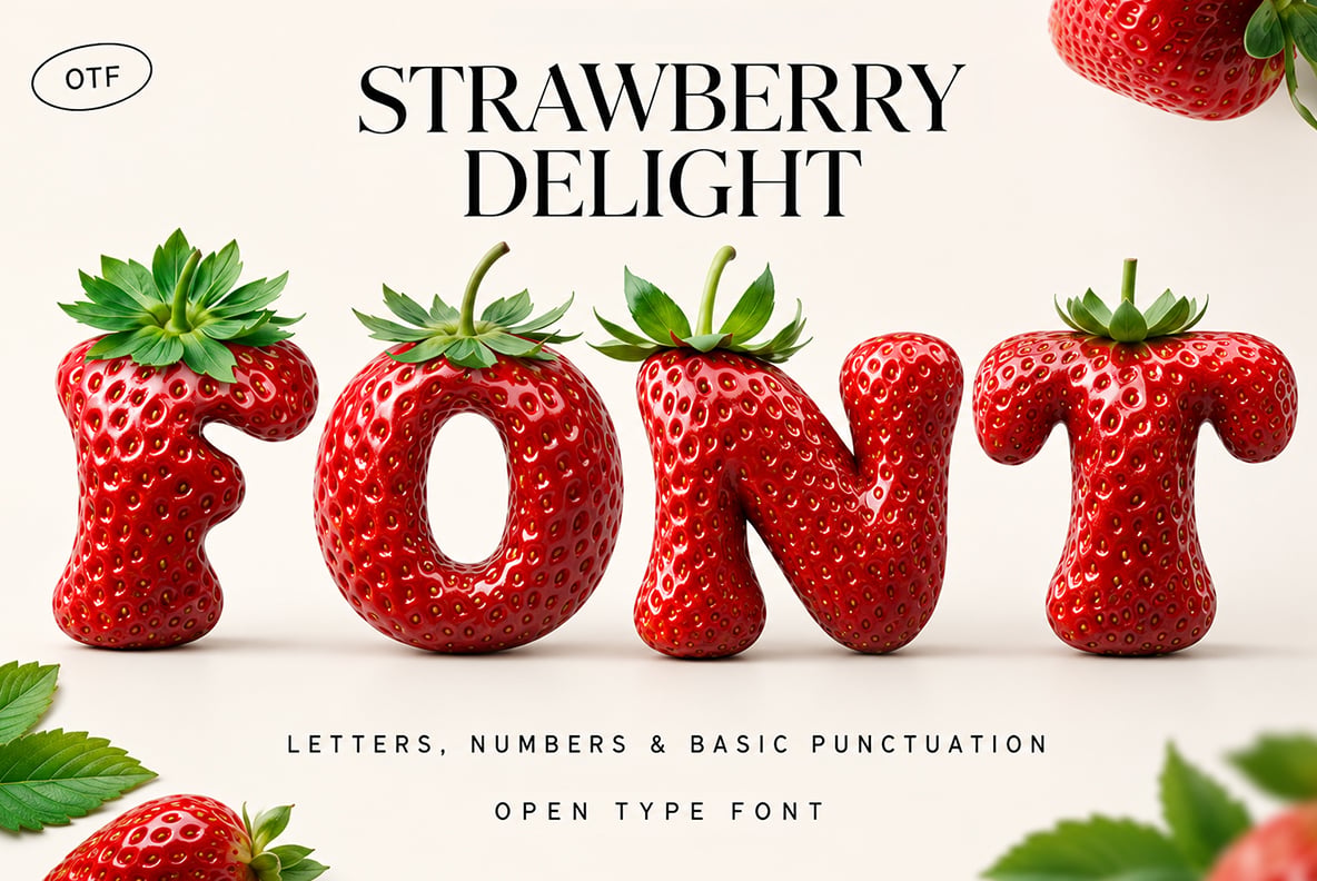 Strawberry Delight Font