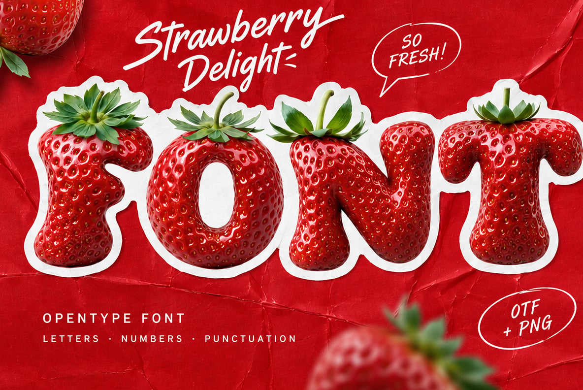 Strawberry Delight Font