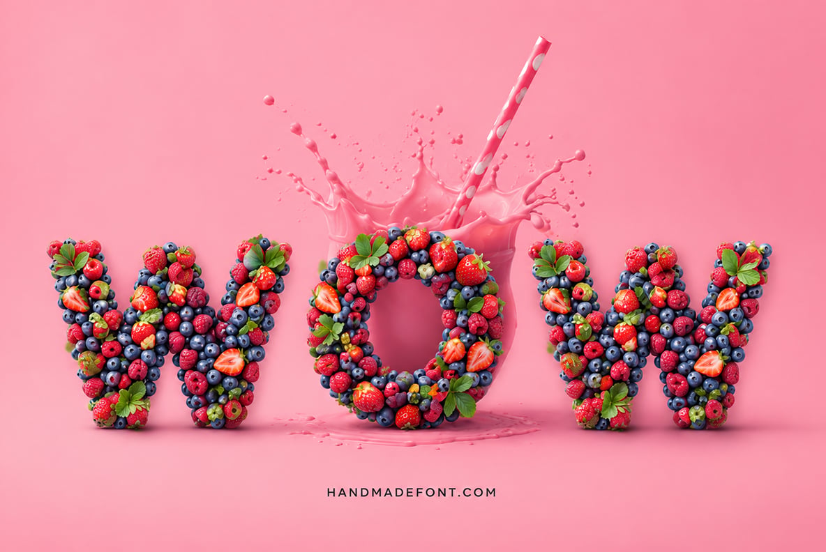 Summer Berries Font