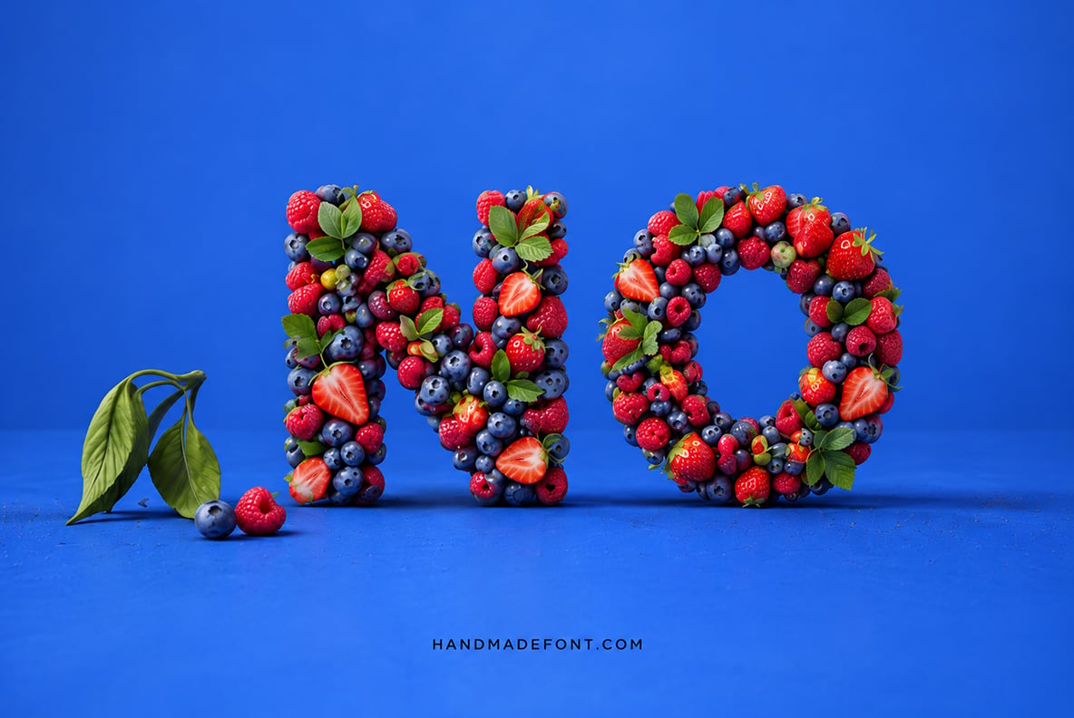 Summer Berries Font