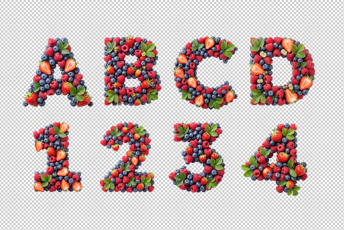 Summer Berries Font