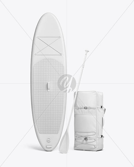 SUP Board with Bag Mockup