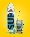 SUP Board with Bag Mockup