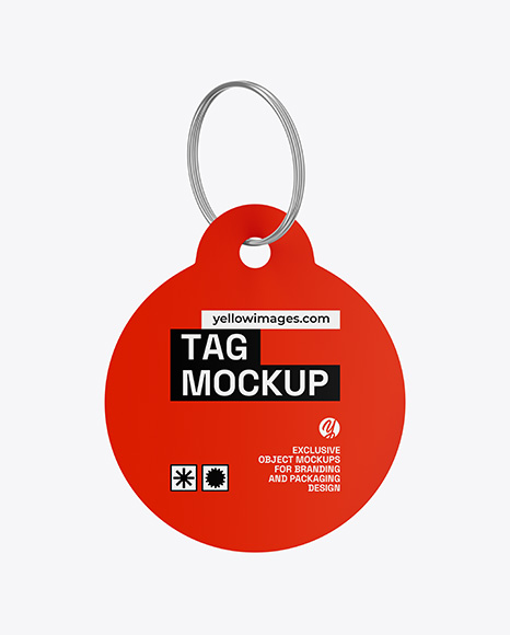 Matte Tag Mockup