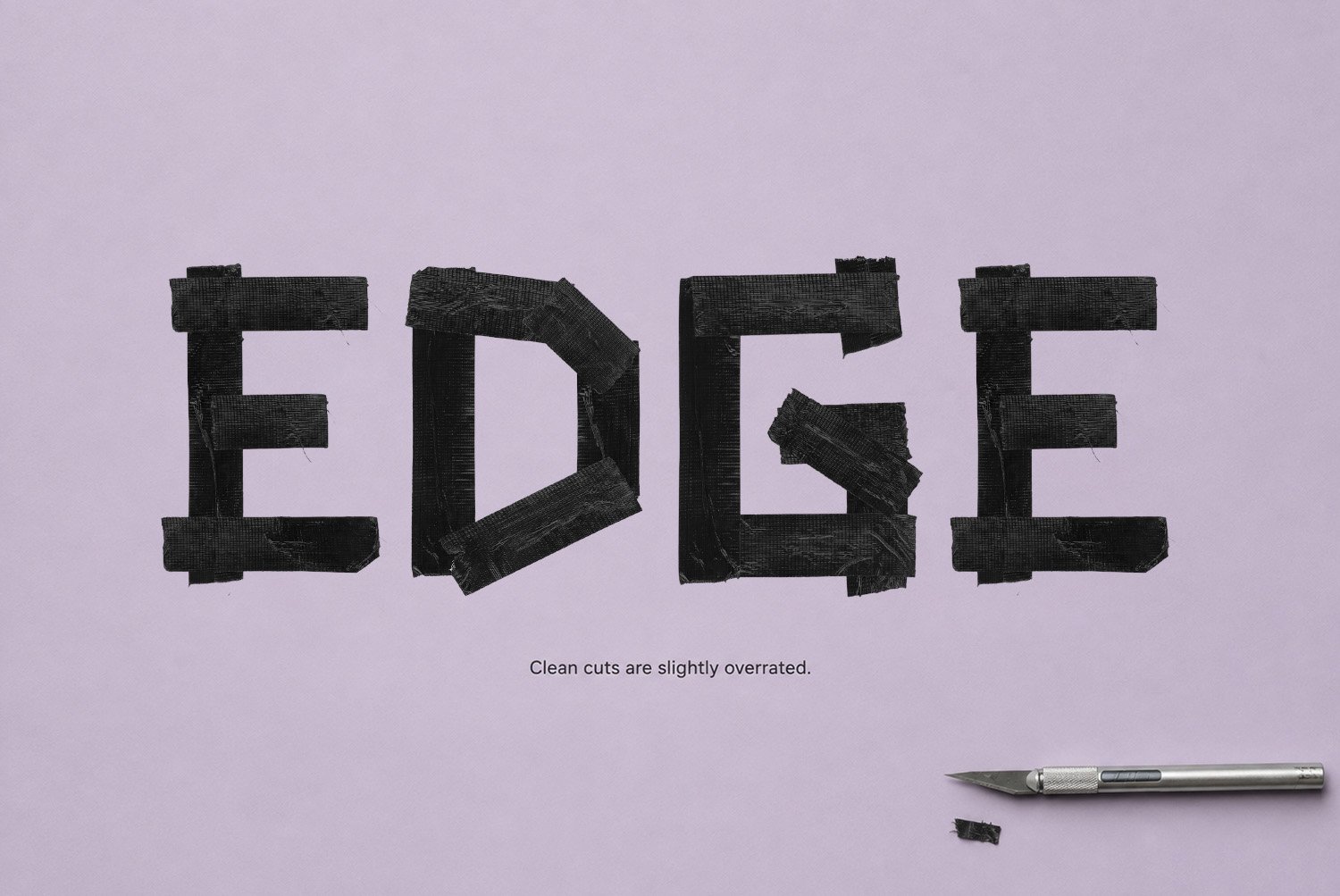 Tape Black Font