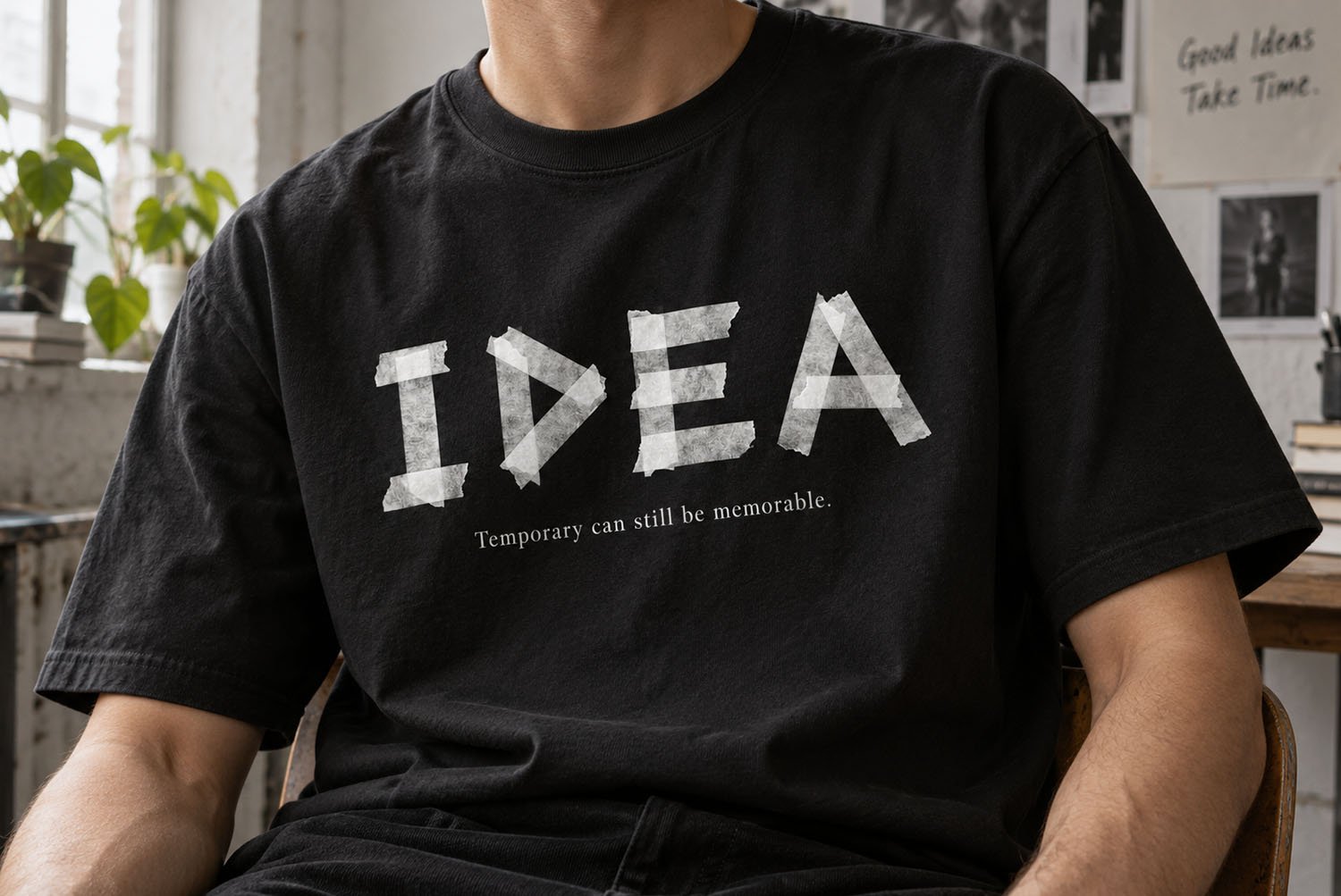 Tape White Font