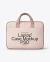 Textile Laptop Case Mockup