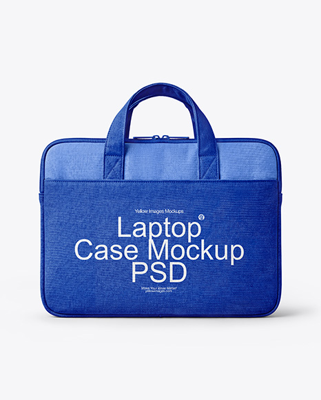 Textile Laptop Case Mockup