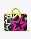 Textile Laptop Case Mockup