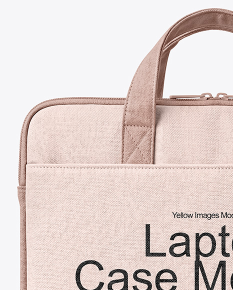 Textile Laptop Case Mockup