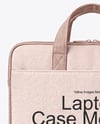 Textile Laptop Case Mockup