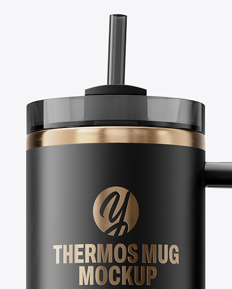 Thermos Mug Mockup