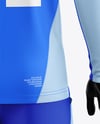 Training Long Sleeve Full Soccer Kit Mockup - Back View