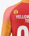 Training Long Sleeve Full Soccer Kit Mockup - Back View
