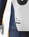 Training Long Sleeve Full Soccer Kit Mockup - Back View