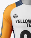 Training Long Sleeve Full Soccer Kit Mockup - Front View