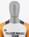 Training Long Sleeve Full Soccer Kit Mockup - Front View