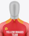 Training Long Sleeve Full Soccer Kit Mockup - Front View