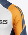 Training Long Sleeve Full Soccer Kit Mockup - Half Side View