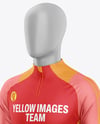 Training Long Sleeve Full Soccer Kit Mockup - Half Side View