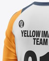 Training Long Sleeve Kit Mockup – Back Half Side View