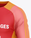 Training Long Sleeve Kit Mockup – Half Side View