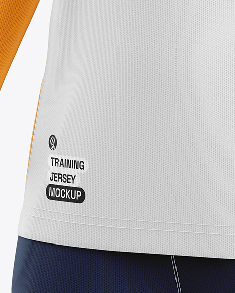 Training Long Sleeve Kit Mockup – Half Side View