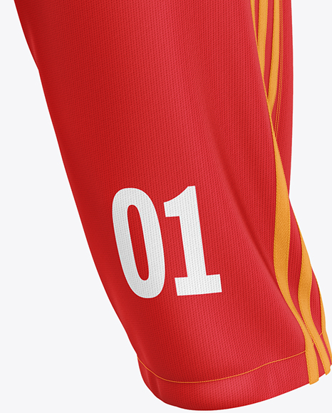 Training Long Sleeve Kit Mockup – Half Side View