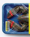 Tray With Lobster Mockup