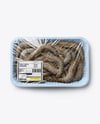 Tray With Prawns Mockup
