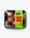 Tray With Tomatoes Mockup
