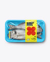Tray With Two Dorada Fish Mockup