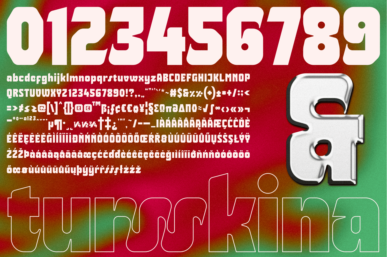 Turskina DIsplay Font