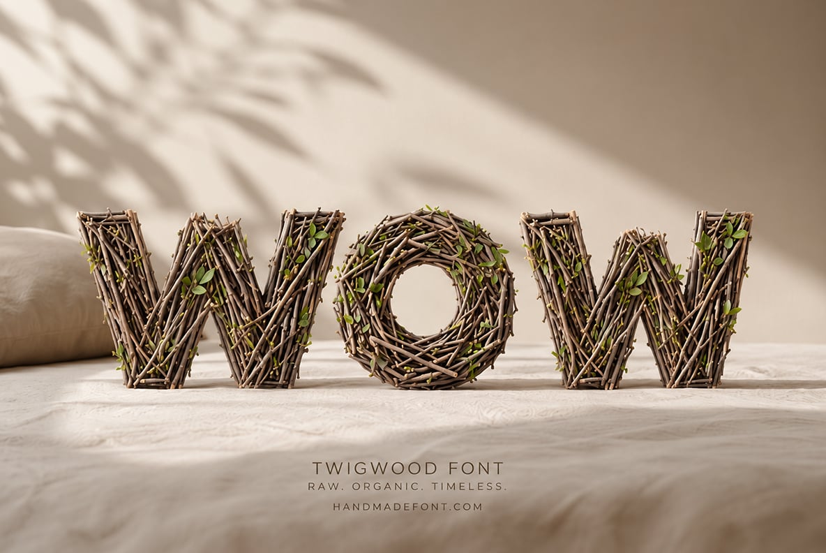 Twigwood Font