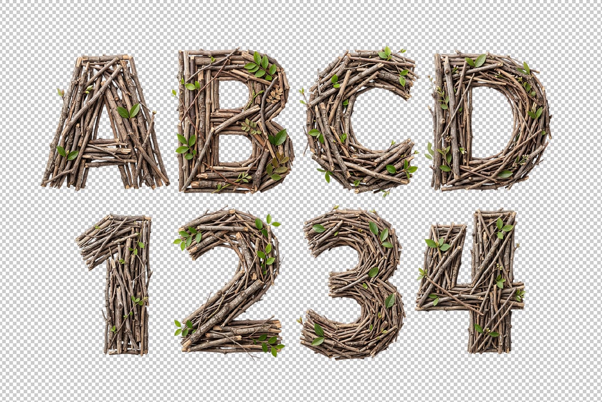 Twigwood Font