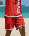Two Men Wearing Beach Volleyball Uniform Mockup