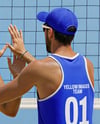Two Men Wearing Beach Volleyball Uniform Mockup