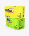 Two Paper Boxes Mockup