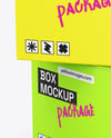 Two Paper Boxes Mockup